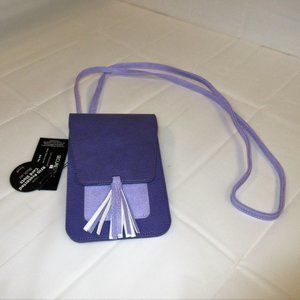 SecureStyle by K. Carroll Crossbody Purse Purple/Lavendar NWT
